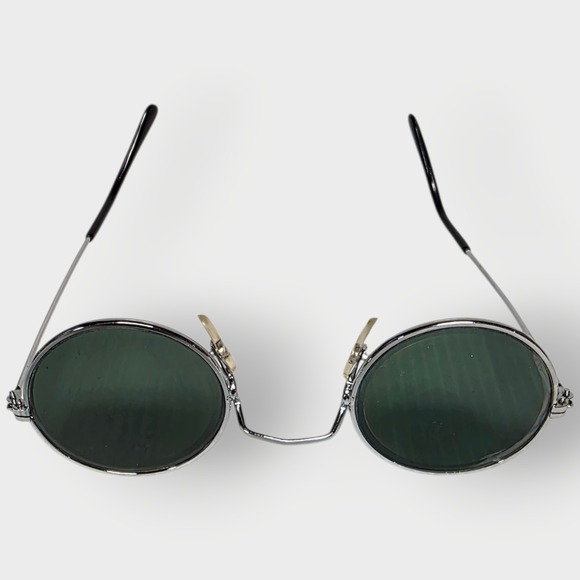 NEW 90s ROUND MONEY $ Hologram Sunglasses, Unworn Original Vintage Glasses - Picture 6 of 6